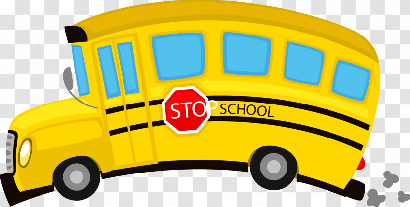 School Bus Drawing Illustration - Toy - Yellow Transparent PNG