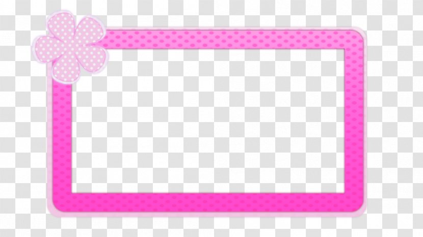 Picture Frames Line Pink M Pattern - Candy Border Transparent PNG
