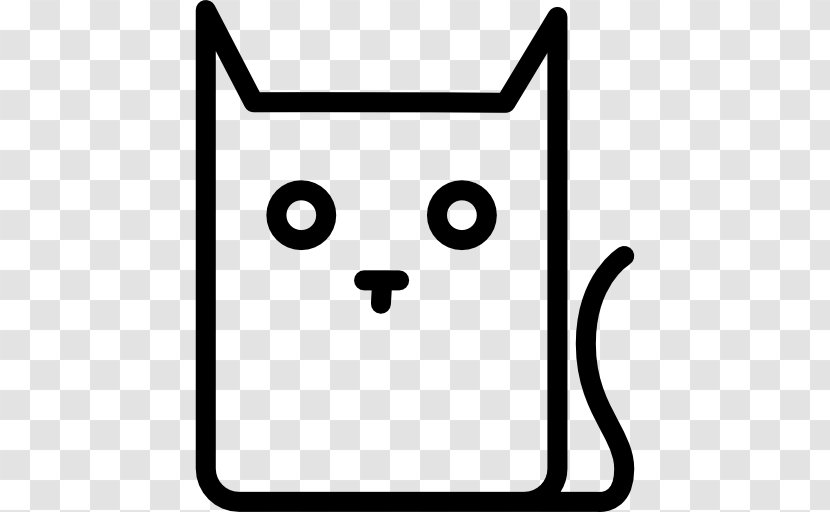 Cat Kitten Drawing Cartoon - Black Transparent PNG