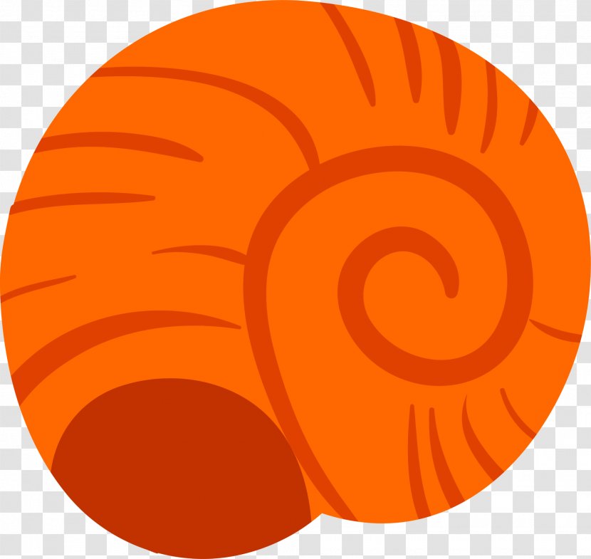 Gastropods Cartoon Snail - Produce - Orange Shell Transparent PNG
