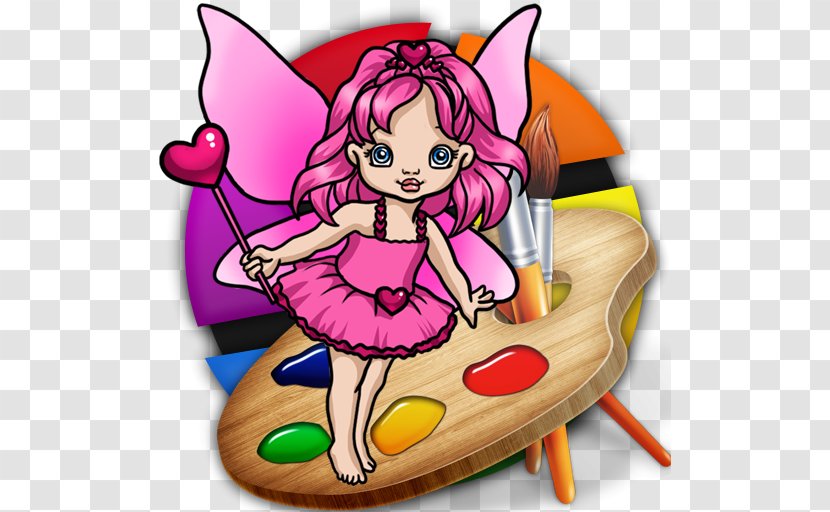 Fairy Pink M Flower Clip Art - Book Transparent PNG