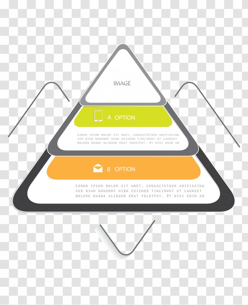 Euclidean Vector - Brand - Triangle Ladder Material Transparent PNG