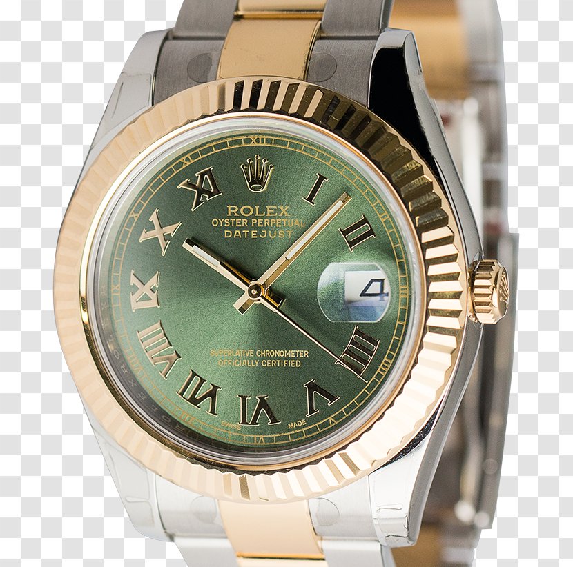 Rolex Datejust Watch Strap Olive - Green Transparent PNG