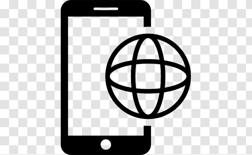 Mobile Phones Internet - Flat Design - World Wide Web Transparent PNG