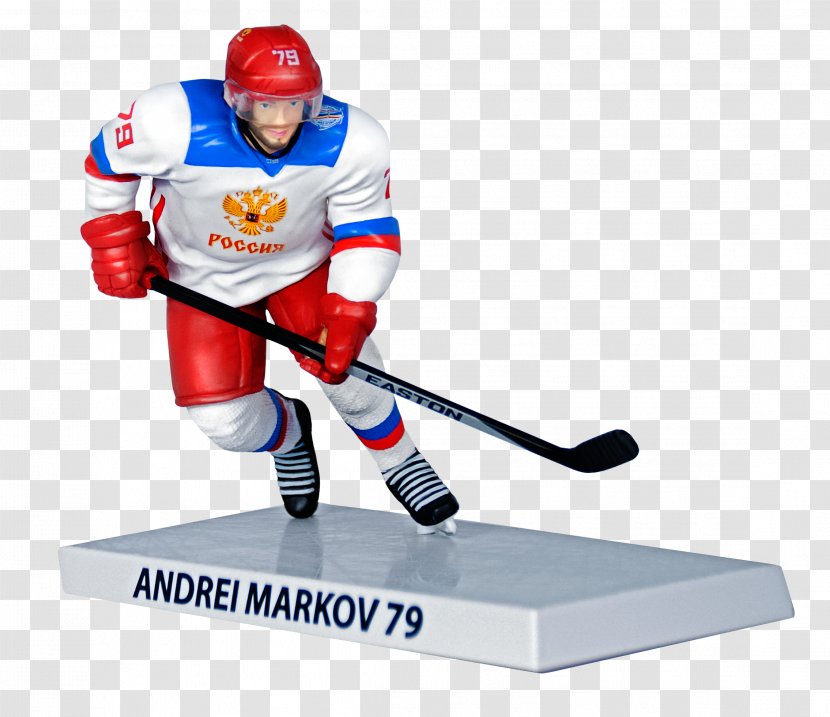 Russian National Ice Hockey Team 2016 World Cup Of League Figurine - Alexander Ovechkin Transparent PNG
