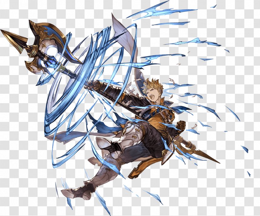 Granblue Fantasy Character Wiki Art GameWith - Watercolor - Frame Transparent PNG