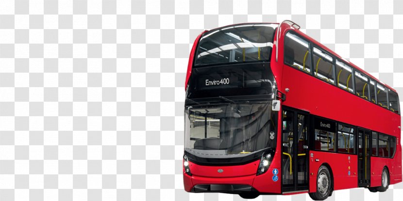 Alexander Dennis Enviro400 Reading Buses Car - Transport - London Bus Transparent PNG