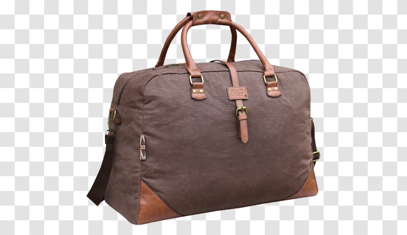 Handbag Leather Briefcase Messenger Bags - Brown - Canvas Transparent PNG