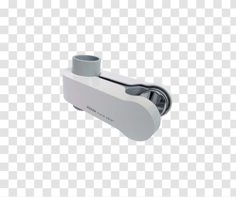 Aqualisa Handset Holder 25mm Pinch Grip Sliding White 910599 Plumbworld Shower - Light - Metallic Mosaic Transparent PNG