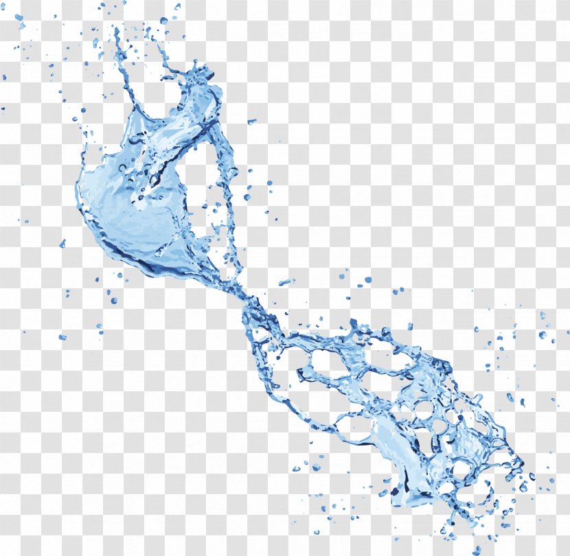 Small Fresh Blue Splash - Water - Map Transparent PNG