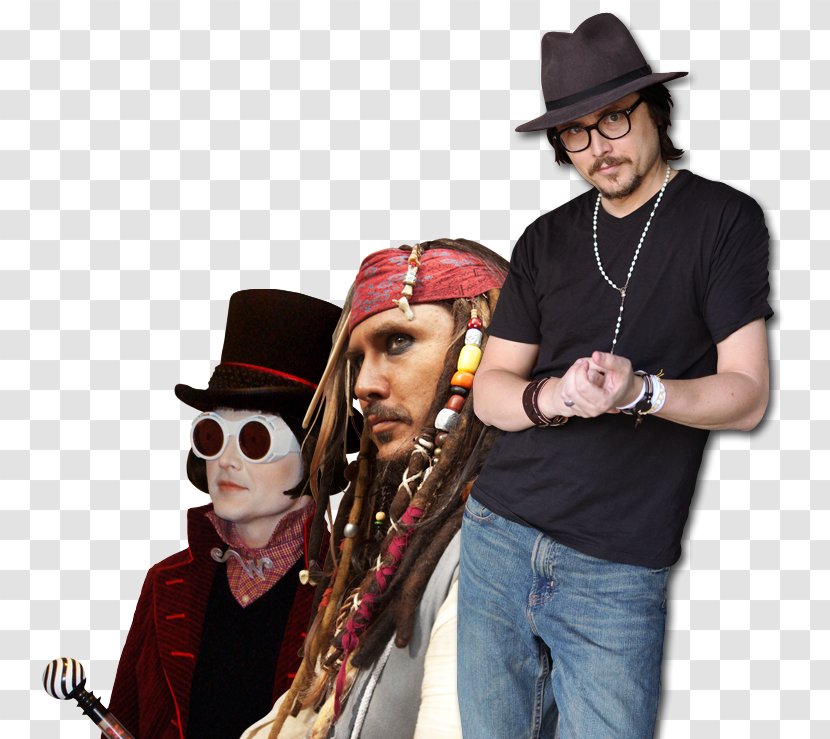 Willy Wonka Jack Sparrow Johnny Depp The Mad Hatter Charlie And Chocolate Factory Transparent PNG