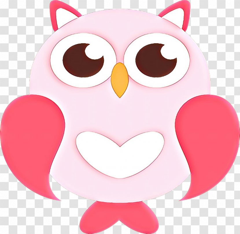 Love Background Heart - Owl - Sticker Transparent PNG