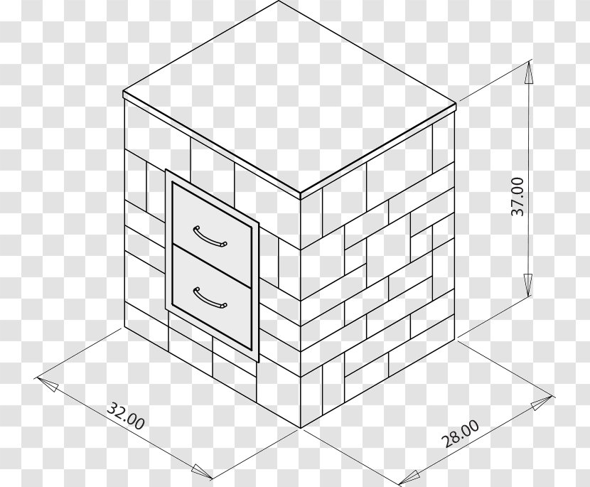 Brick Wall Architectural Engineering Kitchen Concrete Masonry Unit - Structure Transparent PNG