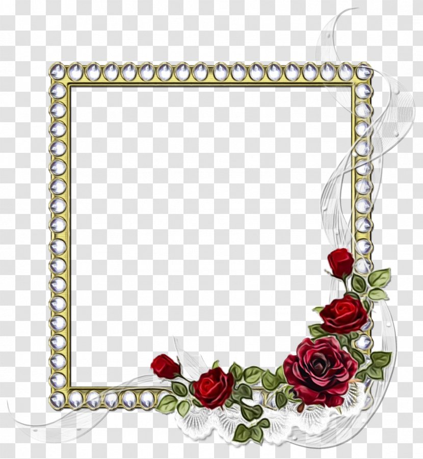 Watercolor Floral Frame - Picture Frames - Flower Plant Transparent PNG