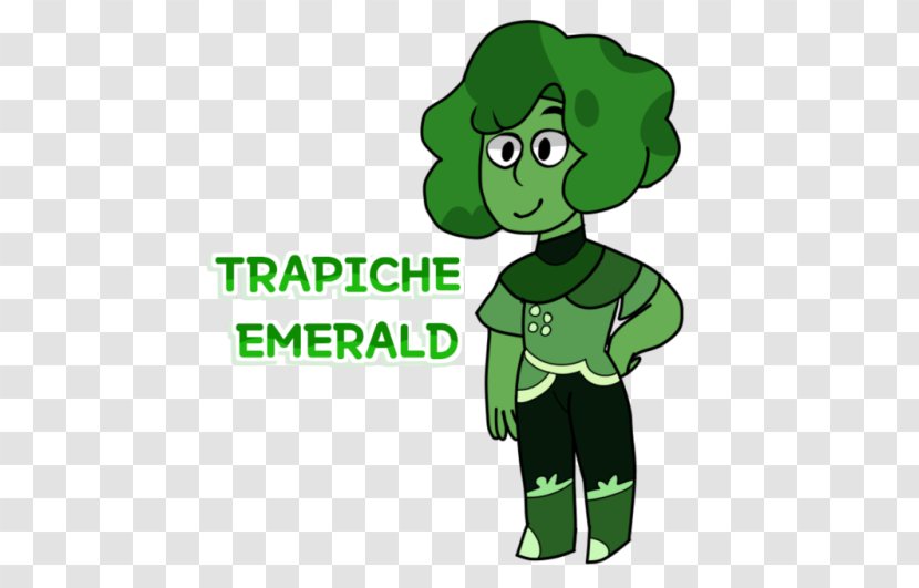 Trapiche Emerald Green Gemstone Transparent PNG