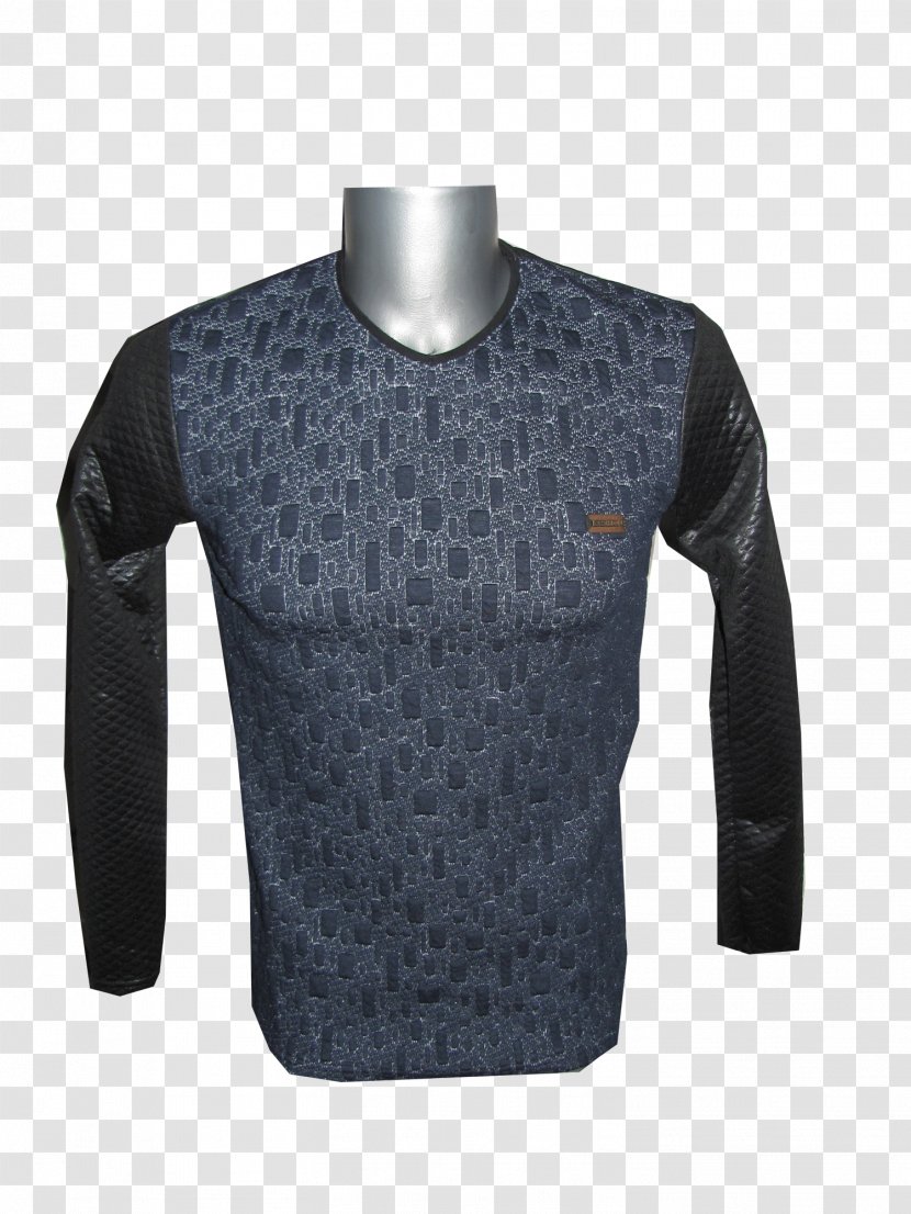 Long-sleeved T-shirt Sweater Shoulder - T Shirt - Rock Material Transparent PNG