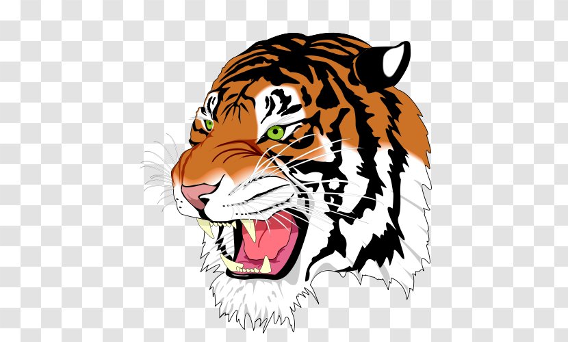 Tiger Clip Art - Librsvg - Siberian Transparent PNG