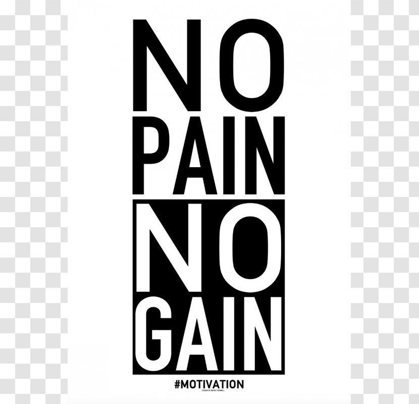 No Pain, Gain Knee Pain Back Abdominal Tenderness Kidney - Brand Transparent PNG