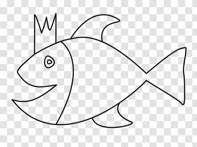 Drawing Coloring Book Animal Fish Line Art - Forest - Fisch Transparent PNG