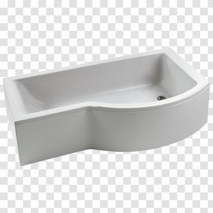 Bathtub Shower Bathroom Hot Tub Ideal Standard - Kitchen Sink - Bath Transparent PNG