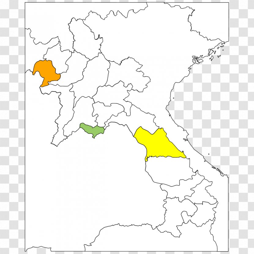 Blank Map Laos Line Point - Tuberculosis - That Luang Lao Transparent PNG