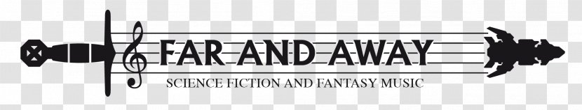 Logo Brand Font - White - Far Away Transparent PNG