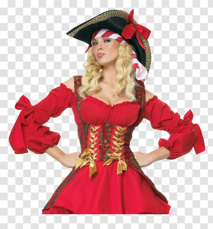 Halloween Costume Piracy Hat Woman - Cosplay Transparent PNG