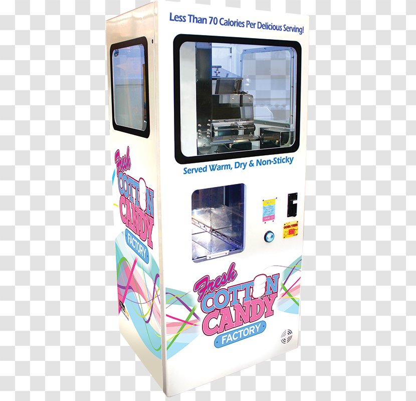 Cotton Candy Vending Machines Chewing Gum - Snack - Machine Transparent PNG