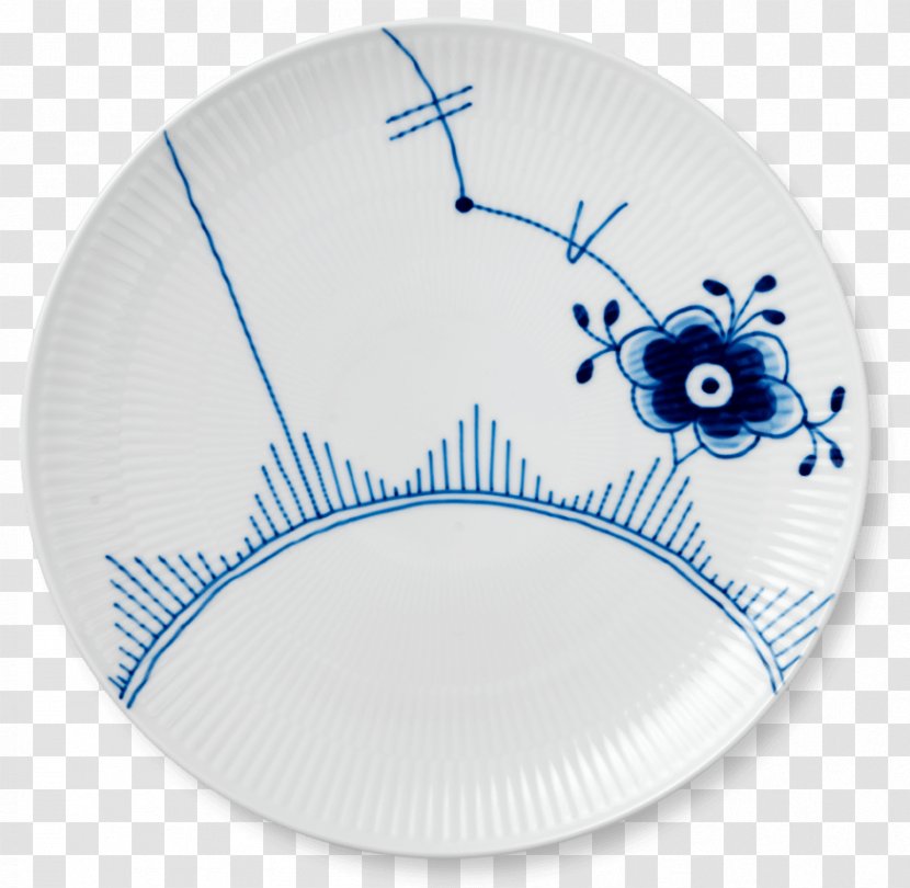 Tableware Plate Royal Copenhagen Blue Fluted Mega - Hand Painted Christmas Plates Transparent PNG