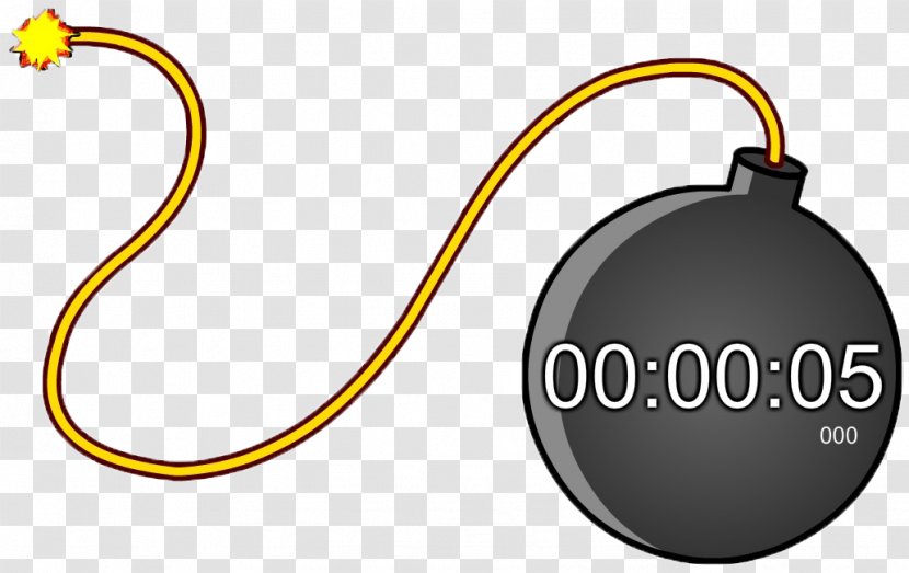 Time Bomb Egg Timer Stopwatch Countdown - Clock Transparent PNG