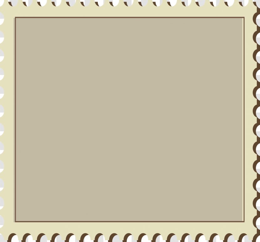 Picture Frame Area Pattern - Stamp Box Transparent PNG