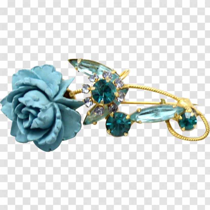 Aqua Blue Rose Teal Transparent PNG