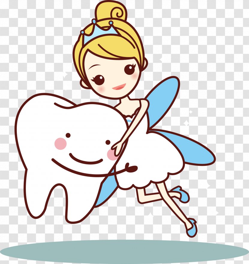Tooth Fairy Clip Art - Flower - Vector Transparent PNG