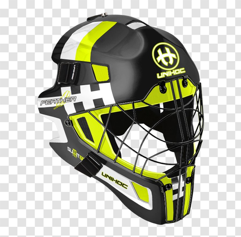 Goaltender Mask Lacrosse Helmet Baseball & Softball Batting Helmets Floorball Goalkeeper - Headgear - Bicycle Transparent PNG