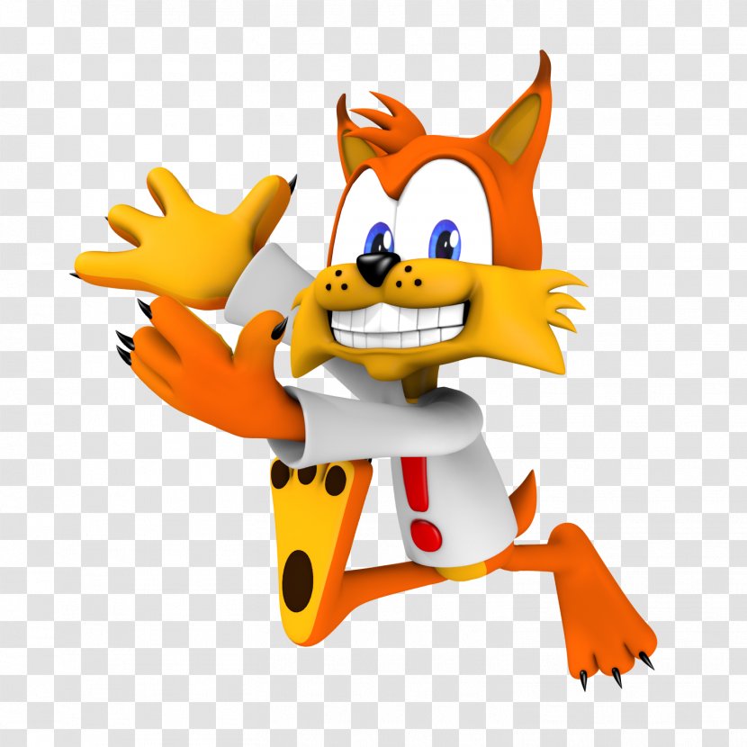 Bubsy: The Woolies Strike Back Bubsy 2 In Claws Encounters Of Furred Kind Video Game - Fan Art - Sonic Hedgehog Transparent PNG