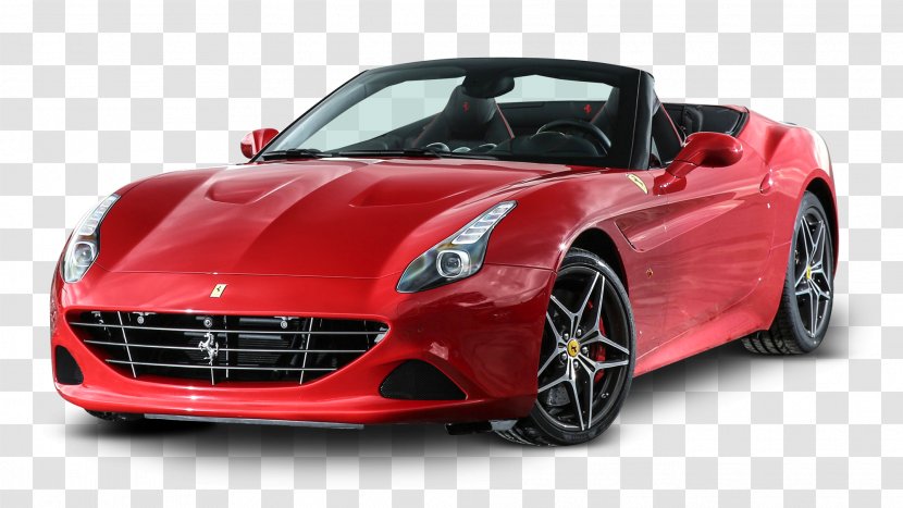 Sports Car Ferrari California Luxury Vehicle - Red Transparent PNG