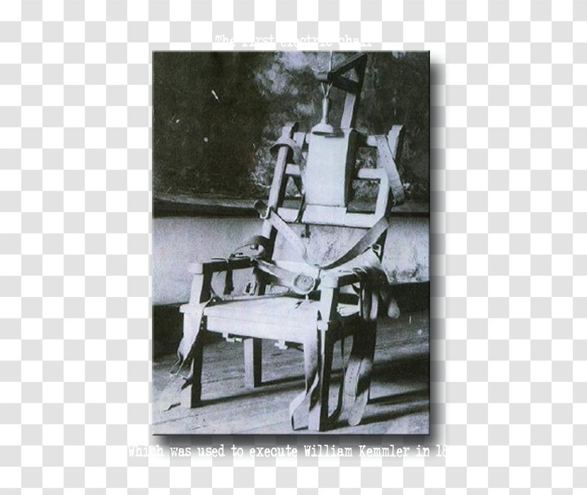 Electric Chair Capital Punishment Murder Prison Old Sparky - Crime - Stranglers Transparent PNG