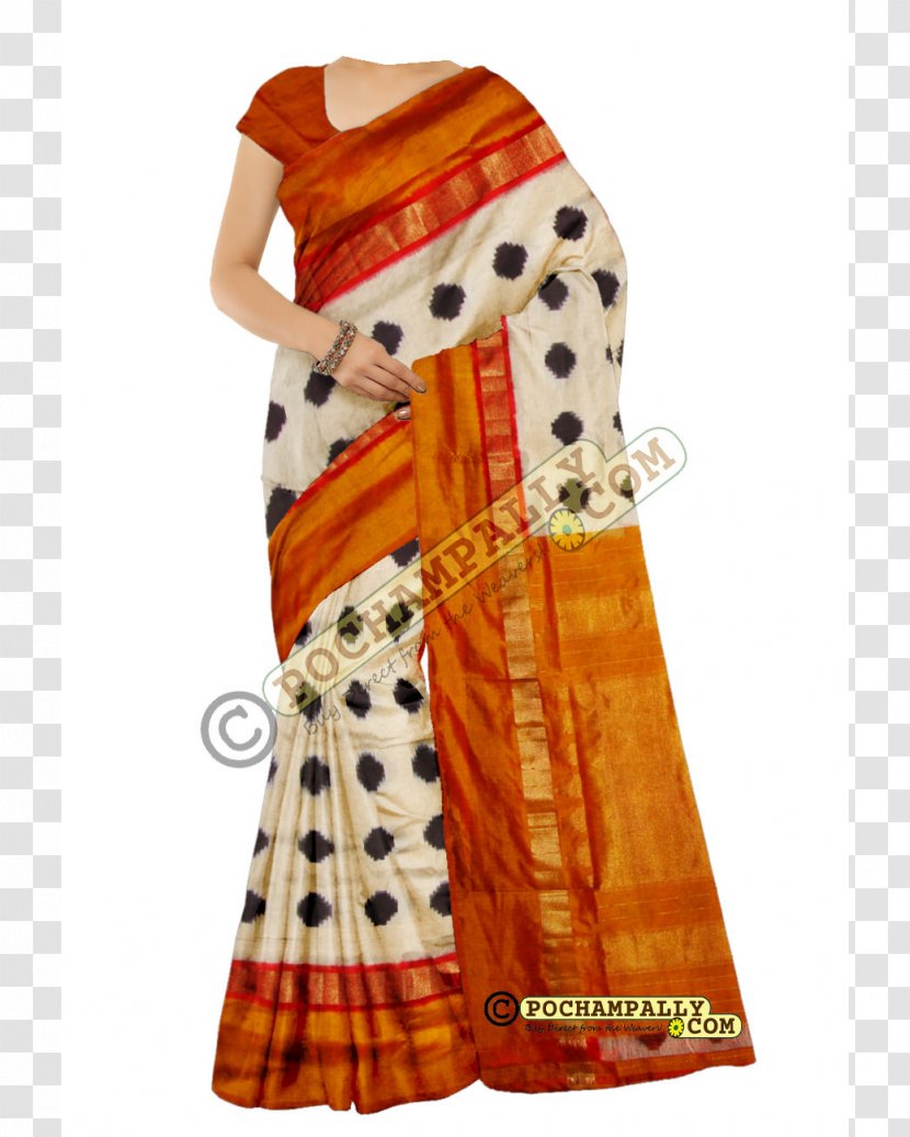 Bhoodan Pochampally Silk Saree Sari Ikat Transparent PNG