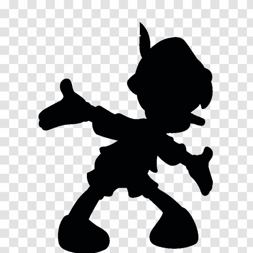 Silhouette Pinocchio - Classic Disney 60 Years Of Musical Magic Transparent PNG