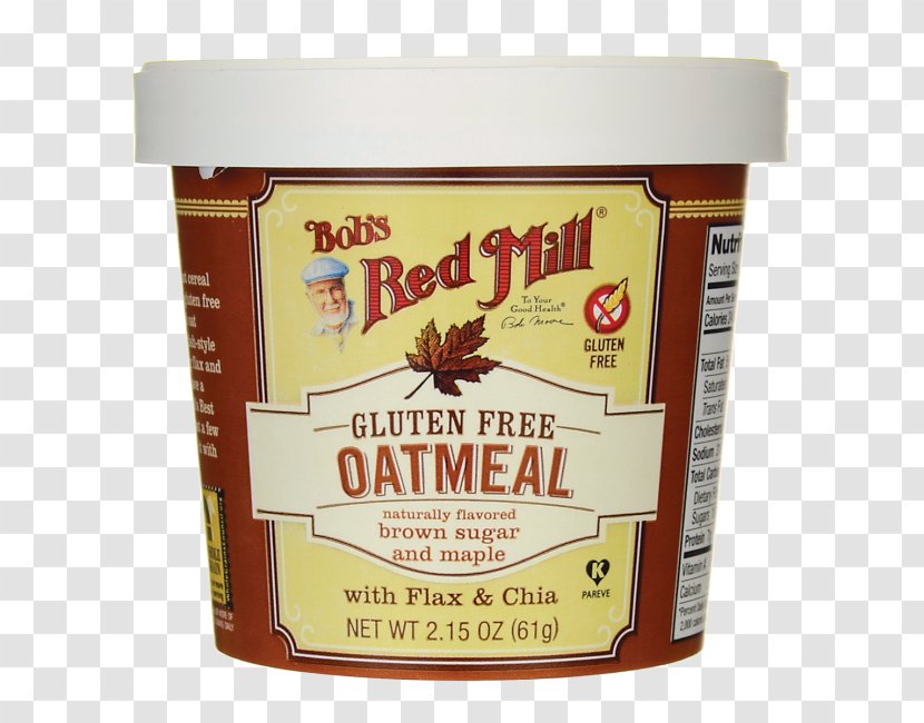 Bob's Red Mill Oatmeal Rolled Oats Scottish Cuisine Cup - Ingredient Transparent PNG