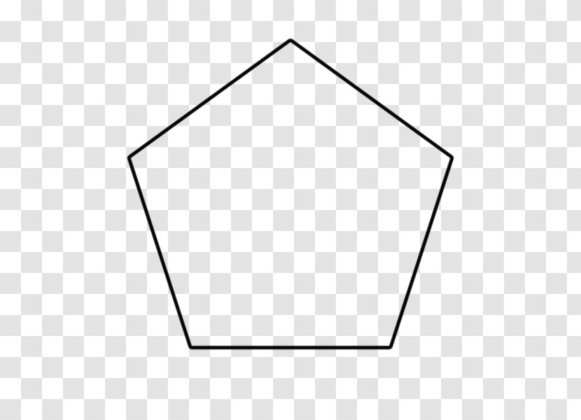Pentagon Regular Polygon Geometry Shape Transparent PNG