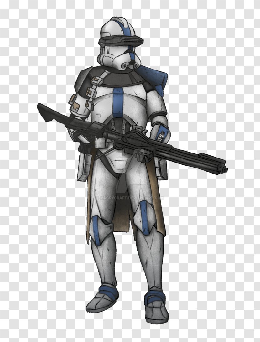 Clone Trooper Star Wars: The Wars Blaster - Armour Transparent PNG