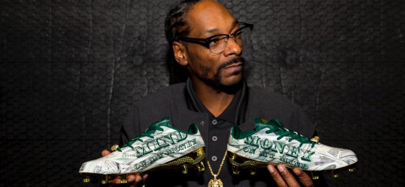 Snoop Dogg Cleat Adidas Football Boot - Silhouette Transparent PNG