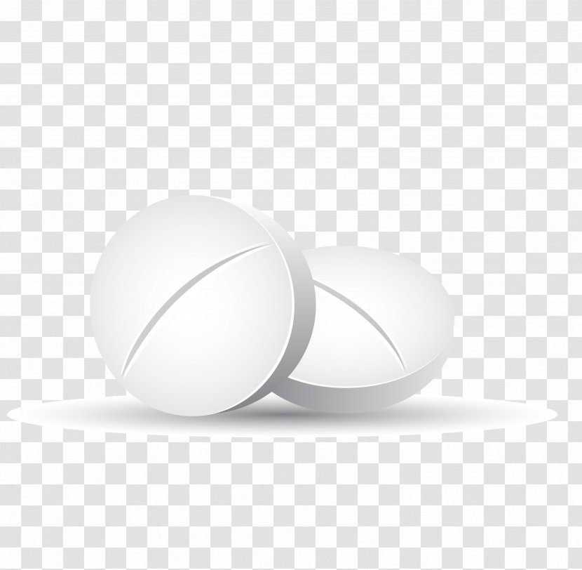 Sphere White Ball Wallpaper - True Pills Transparent PNG