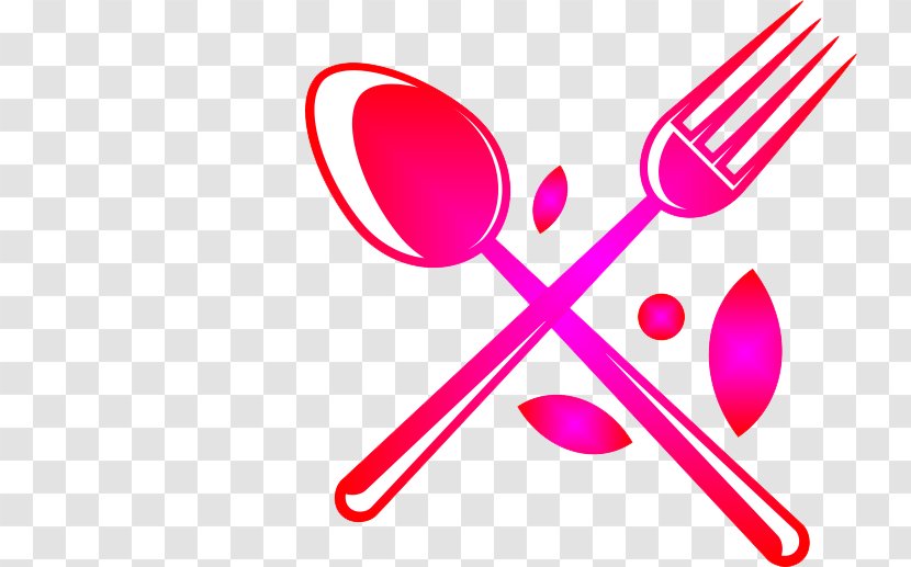 Food Leftovers Take-out Restaurant Lunch - Heart - Fork And Spoon Combination Transparent PNG