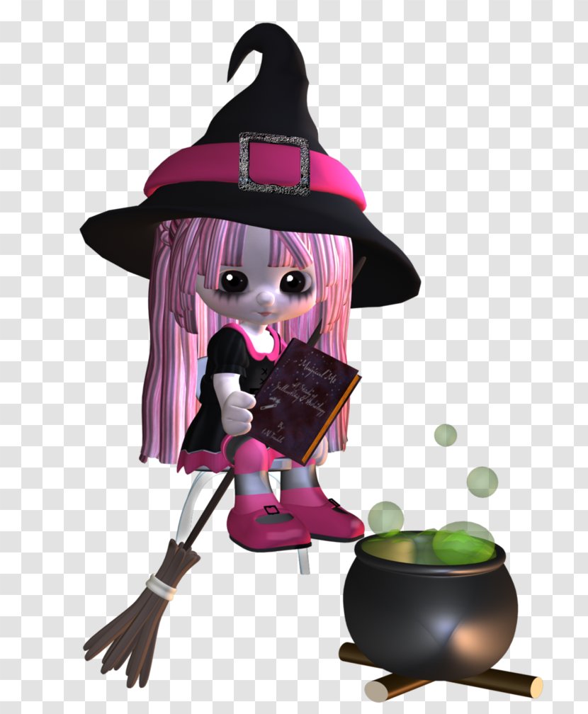 Figurine - Little Witches Transparent PNG