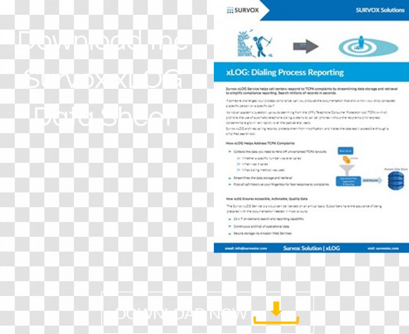 Survox Telephone Consumer Protection Act Of 1991 Online Advertising Web Page Logo Transparent PNG