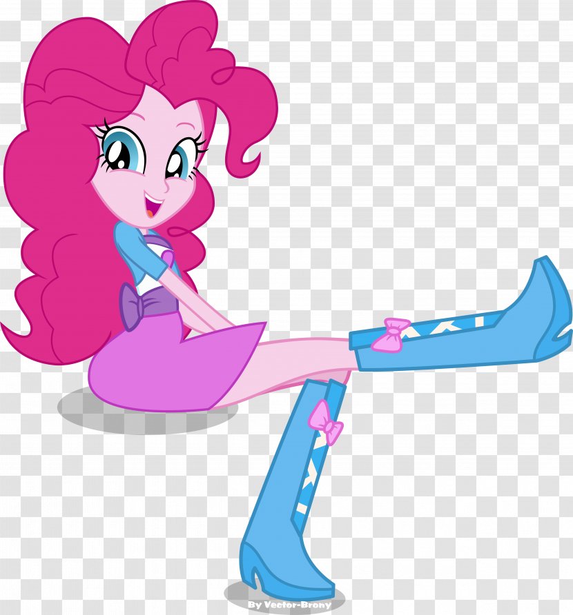 Pinkie Pie Rarity Rainbow Dash Sunset Shimmer Applejack - Mythical Creature - Vector Transparent PNG