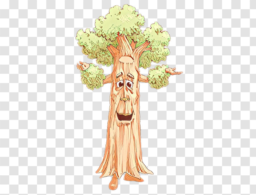 Cartoon Tree Plant Religious Item Transparent PNG