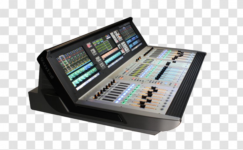 Soundcraft Audio Mixers Digital Mixing Console Microphone - Heart Transparent PNG